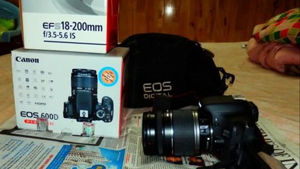 Цифровая камера canon eos 600d kit