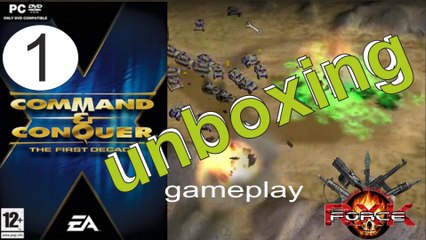 UNBOXING COMMAND E CONQUER FIRST DECADE