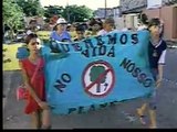 Em defesa da paz - Passeata pela Não-violência em Campina Grande (TV Paraíba)