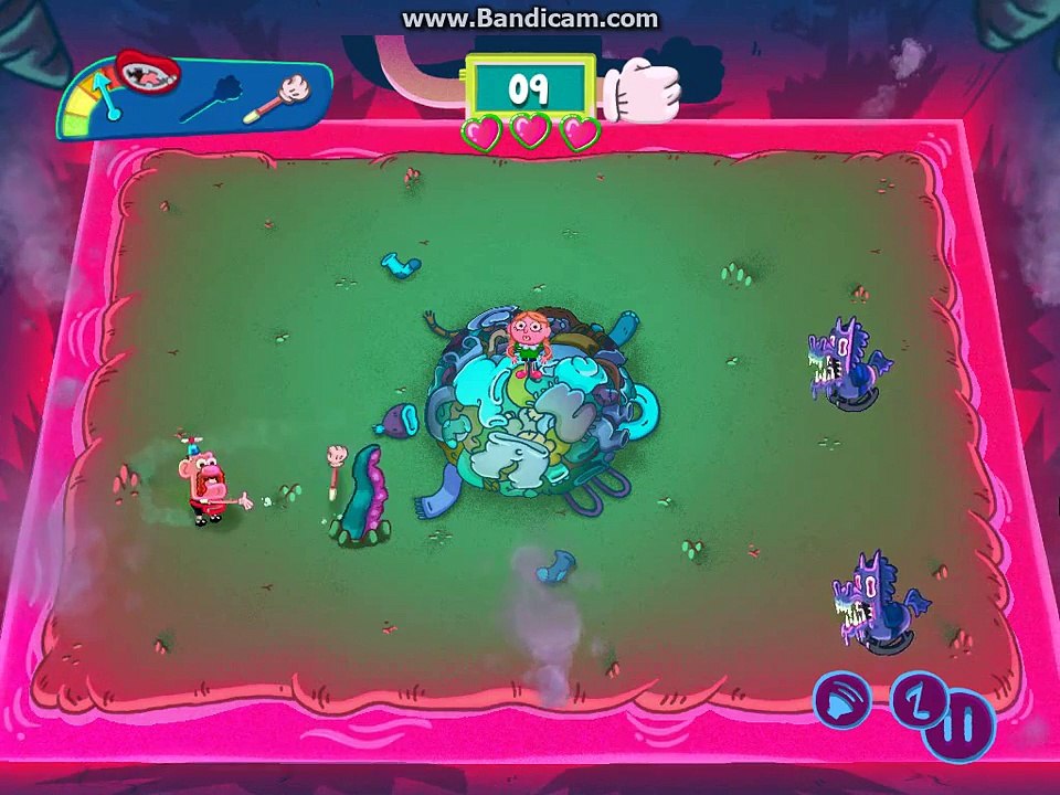 Cartoon network: Uncle grandpa Afraid of the dark gamelay