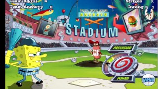 SpongeBob Slamming Sluggers Online Game Cartoon Game