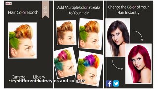 try different hairstyles and colours