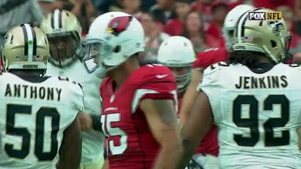 Carson Palmer to Michael Floyd for 18 yards