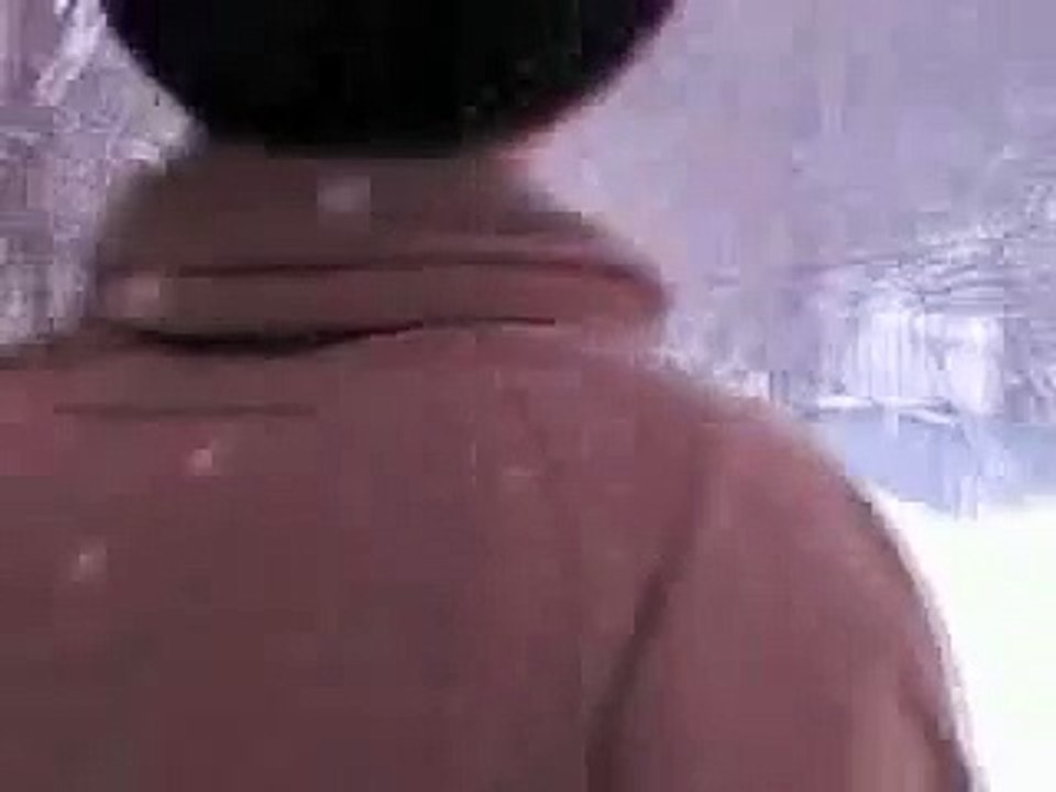 Cars crash and pile up on icy road in Russia.