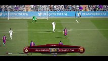 Fifa 16 demo real madrid 3 Barcelona 0 match recap