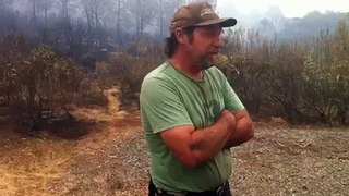 Valley Fire: Chris Flanary describes the firefight at Hidden Valley Lake home