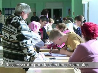Elections régionales en Russie, l'opposition crie à la fraude