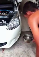 driverحضرات توجہ فرمائیں گاڑی کا ڈینٹ ٹھیک کرنے کا آسان طریقہ
