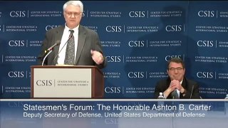 Statesmen's Forum: The Honorable Ashton B. Carter, Deputy Secretary of Defense