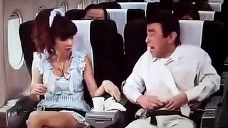 Funny Japanese Prank game First Time On A Plane English sub