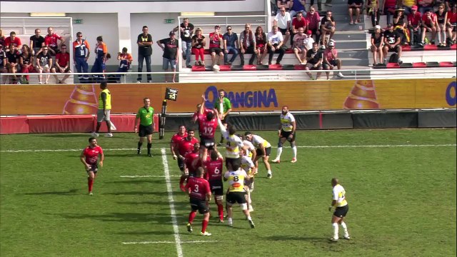 TOP 14 - Toulon - La Rochelle : 45-24 - ESSAI Théo BELAN (TLN) - Saison 2015/2016