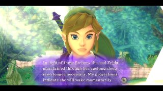 [HD] Skyward Sword - Cutscenes PART 11 - The Triforce Wish... but Ghiraham attacks!!