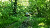 Driving My jeep through some mud on Stone Quarry Road