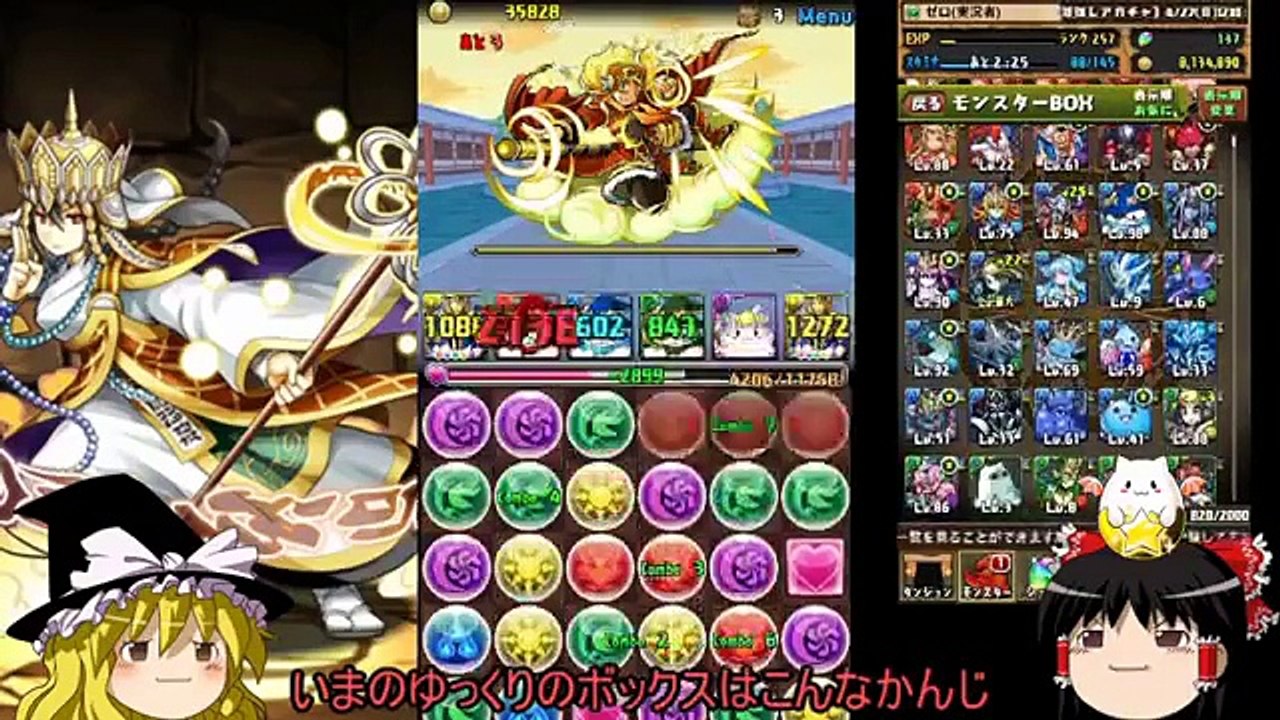 たまドラパでイチからパズドラ攻略ゆっくり実況　3戦目~三蔵法師降臨のすゝめ~
