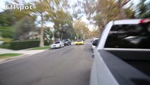 LaFerrari BREAKS DOWN doing Burnouts and Pulls in Beverly Hills with Porsche GT3!