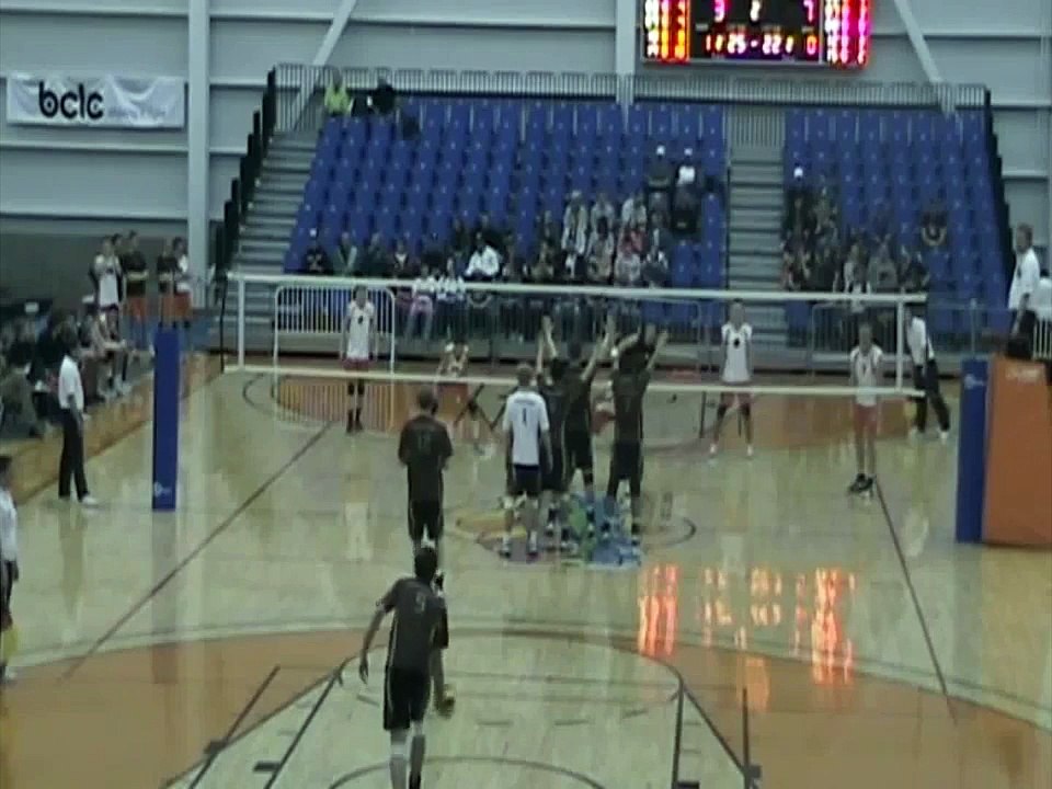WolfPack Volleyball Kevin Tillie hit a X ball