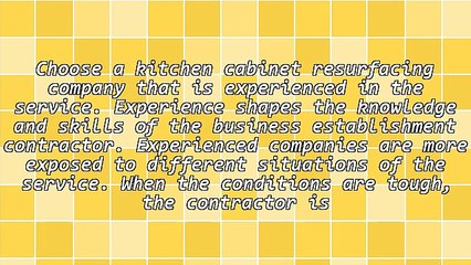 Find Reliable Kitchen Cabinet Resurfacing Companies