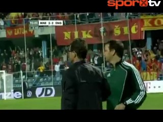 Karadağ 90'da güldü! | Karadağ 2-2 İngiltere