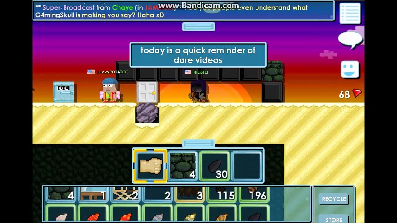 Growtopia- Short reminders