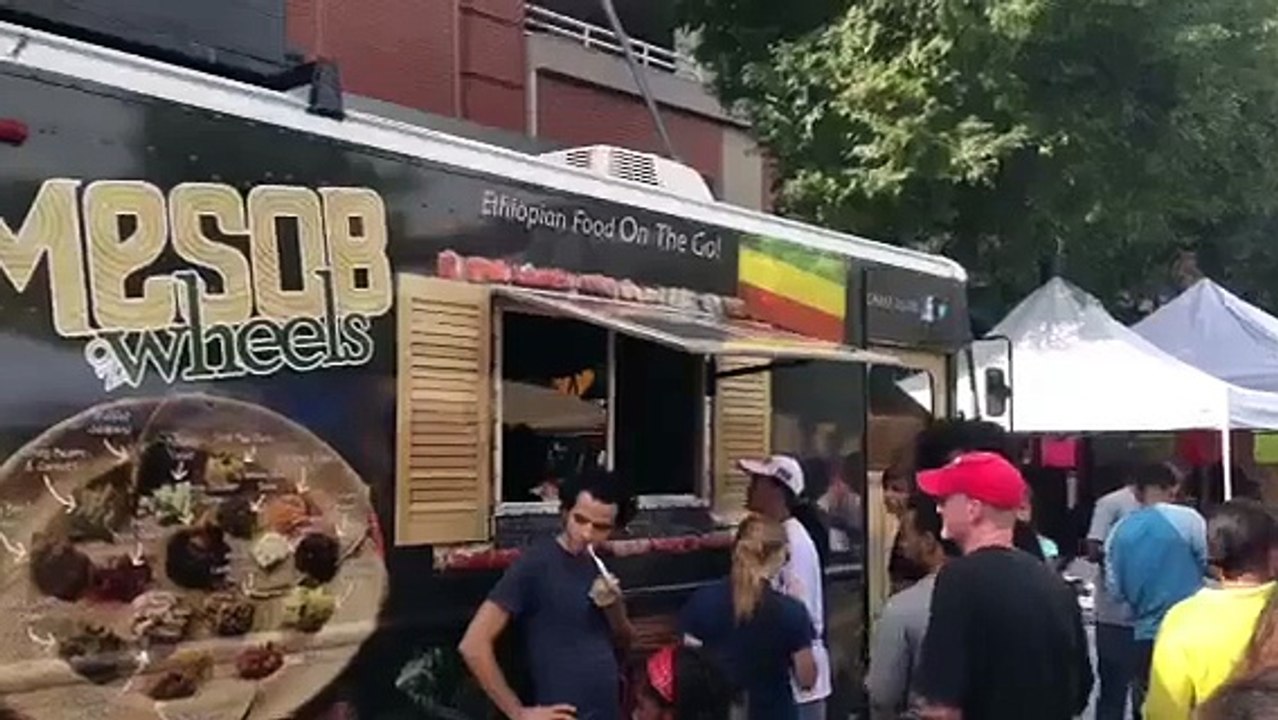 Ethiopian food truck