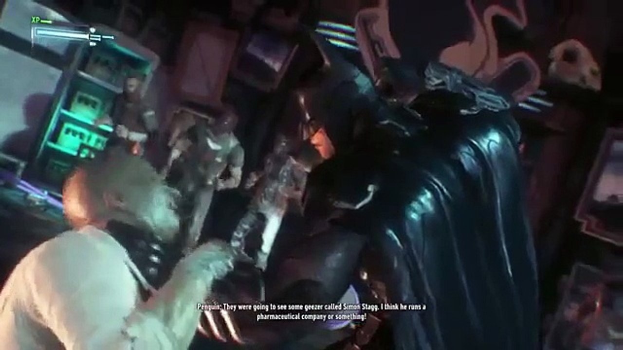 Batman Arkham Knight Funny Moments Cutscenes - Penguin Business