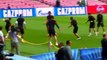 FC Bayern München's fast game of rondo in preparation for FC Barcelona
