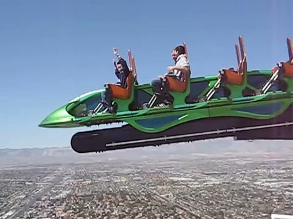 X-Scream ride at the Stratosphere Tower Las Vegas, NV
