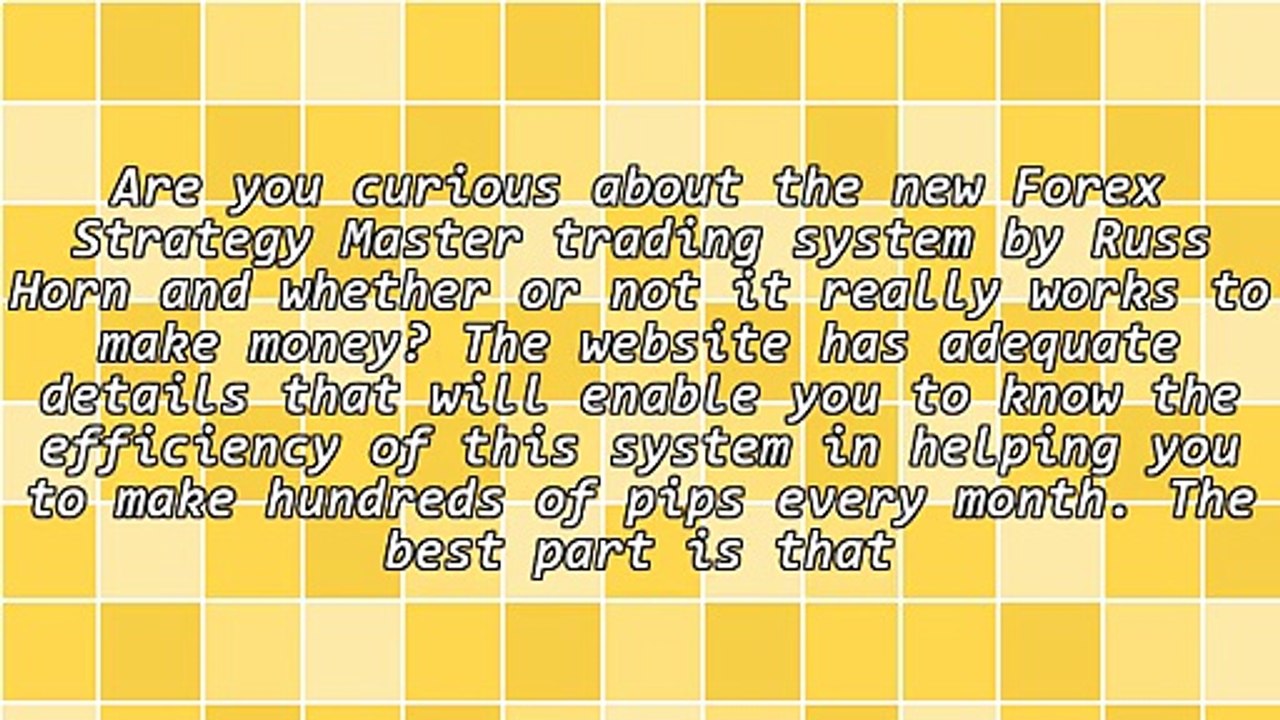 Is Forex Strategy Master A Scam?
