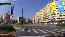 Driving in Timişoara: Modern - Calea Şagului. (Timelapse 2x)