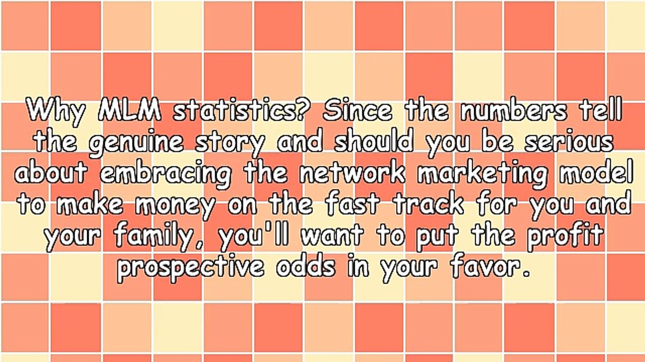 MLM Statistics Tell The True Story