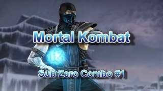 Sub Zero Combo Tutorial #1 - Mortal Kombat 9 by killergod23