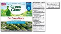 calories in canned green beans