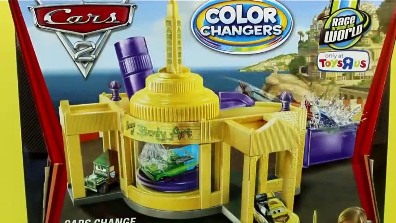 Disney Pixar Cars 2 Ramones Color Change Playset Ramone's House of Body ...
