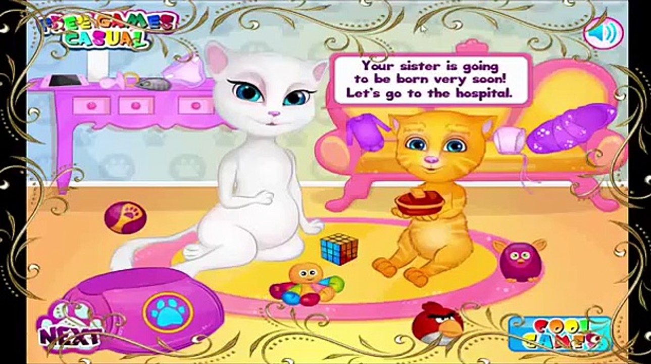 Angela Baby Birth - My Talking Tom Game