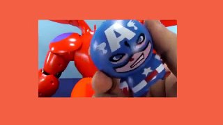 HUGE Baymax Toy Egg Play Doh Surprise Lego Marvel Big Hero 6 TMNT Shopkins MLP LPS Eggs