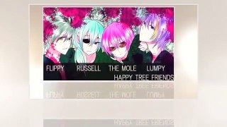 Happy Tree Friends - Human Anime Boys