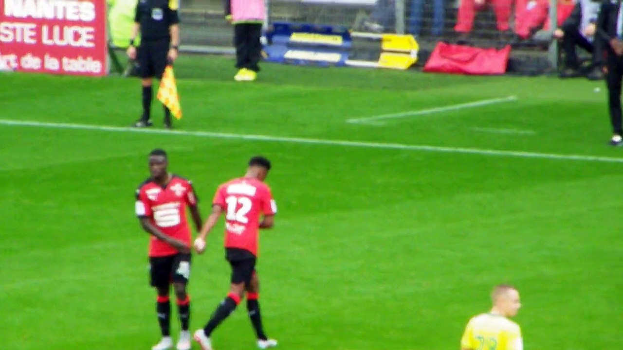13/09/15 : FCN-SRFC : changement Moreira / Zeffane (68')