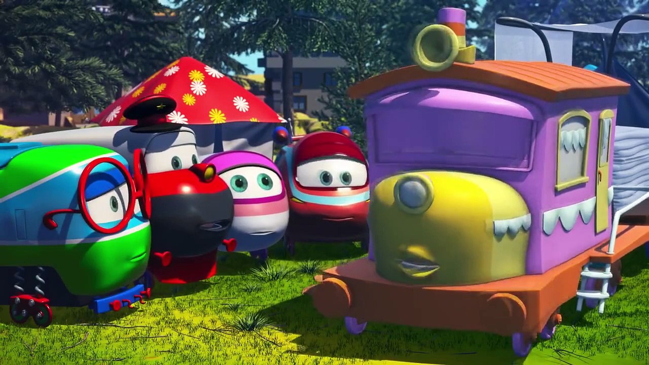 Trains The Ghosts (Train cartoon) no titles Episode 8