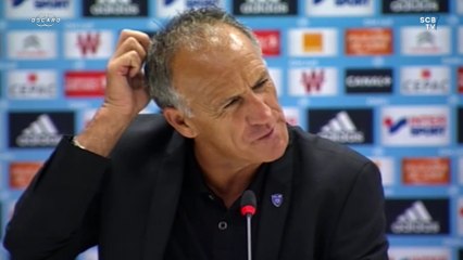 Marseille 4-1 Bastia : Conf. d'après-match de G. Printant