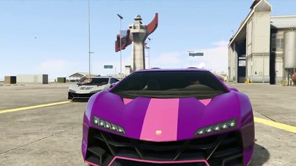 The Ponies Play GTA 5 PS4 Wall Ride Race!