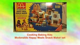 Mcdonalds Happy Meals Snack Maker set