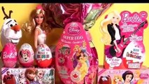 Eggs Disney Frozen  Mickey Play-Doh Giant Princess Kinder Surprise  Elsa Anna Minnie Huevos Sorpresa