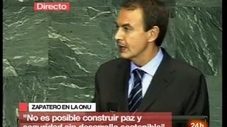 Discurso de Zapatero ante la ONU 1ª parte