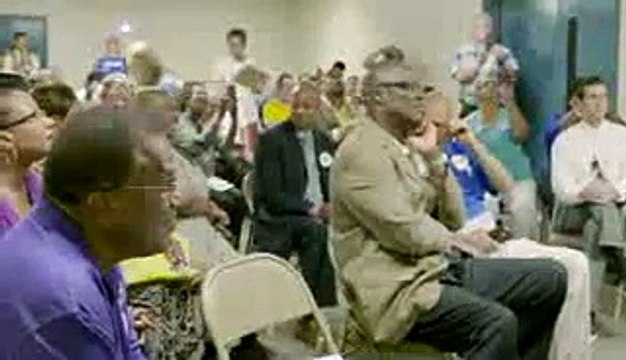 Meeting in Sumter, South Carolina with Bernie Sanders