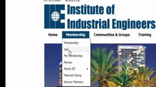 IIE website - How to Join IIE