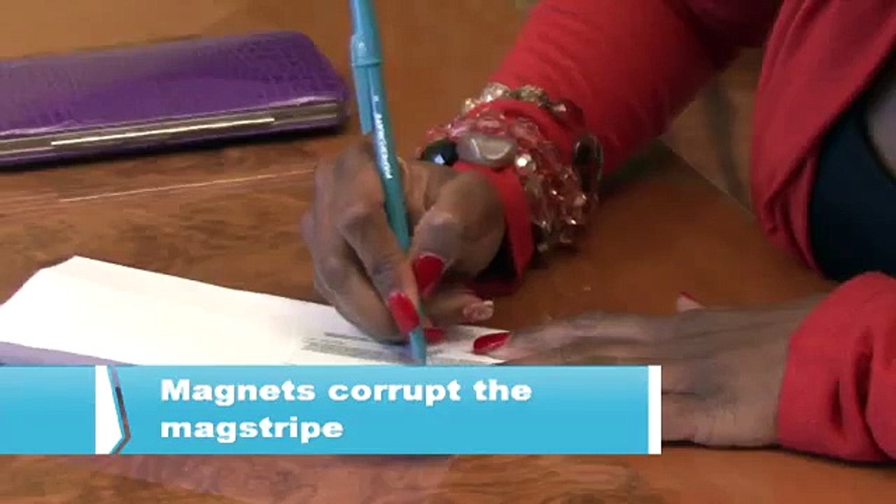 Magnets and Credit Card -- A Bad Combination: