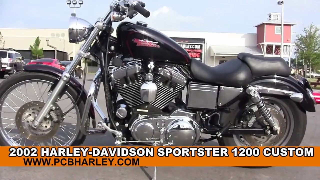 Used 2002 Harley Davidson XL1200C Sportster 1200 Custom