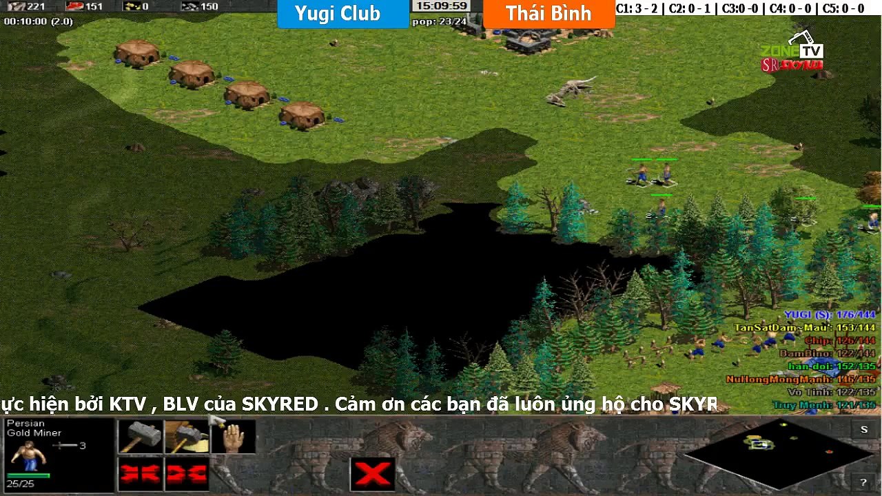 4vs4 Yugi Club vs Thái Bình 26_06_2015 - C2T2