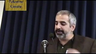 Anthony Shadid at the Palestine Center part 2 of 3