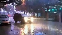 Giant hailstones batter southern China